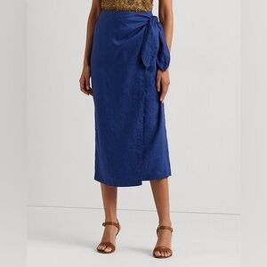 Free People midi butterfly wrap skirt xs
